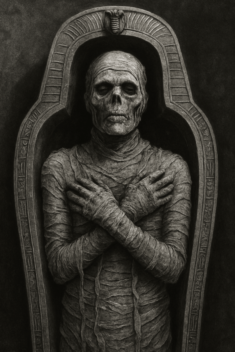 Ai - Mummy in Sarcophagus